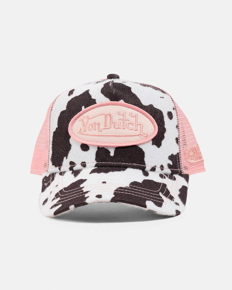 Von Dutch VD Animal Skin Trucker Cap for Unisex