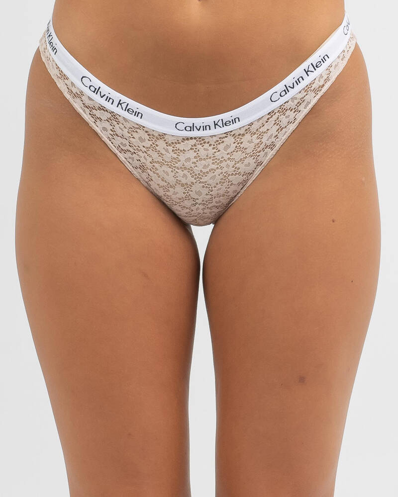 Calvin Klein Carousel Lace Bikini Brief for Womens