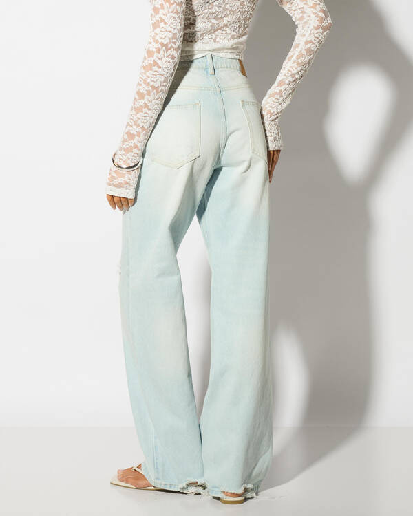 DESU Rhode Straight Leg Jeans for Womens