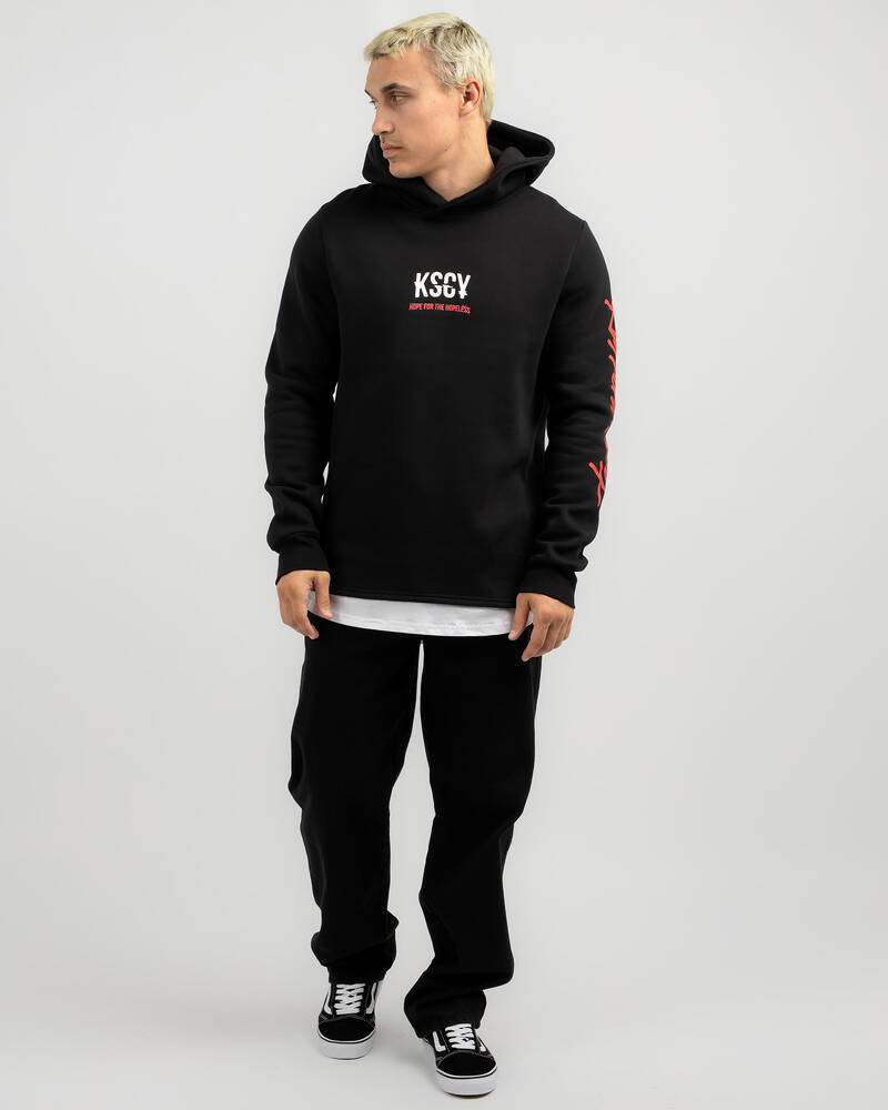 Kiss Chacey Eclipse Heavy Layered Dual Curved Hoodie for Mens