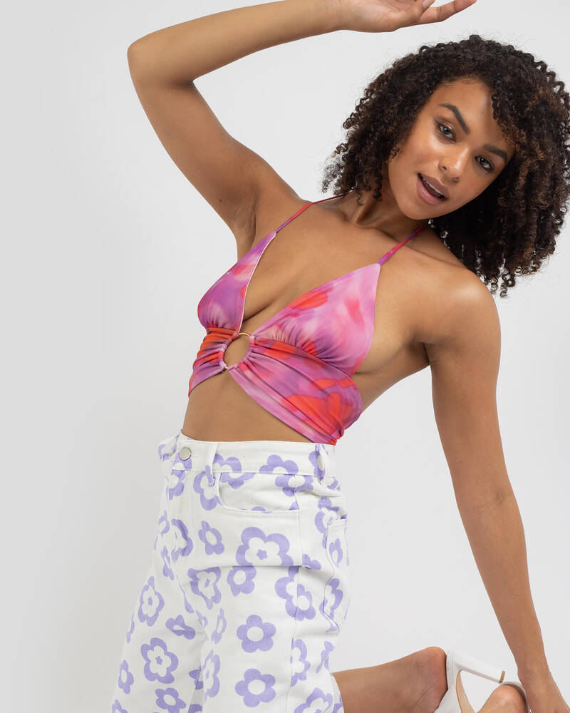 Ava And Ever Palermo Halter Top for Womens