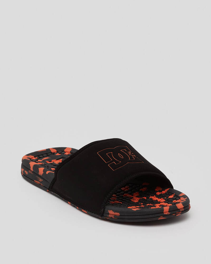 DC Shoes Bolsa Slides for Mens