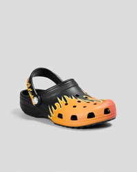 Crocs Kids Classic Flames Clog for Unisex image number null