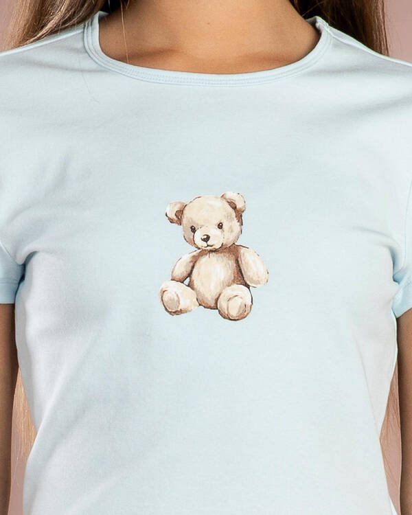 Mooloola Girl's Teddy Bear Top for Womens