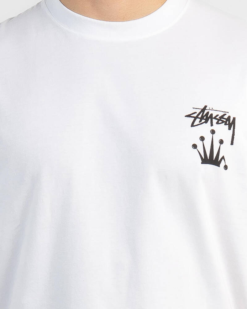 Stussy Stock Crown 50/50 T-Shirt for Mens