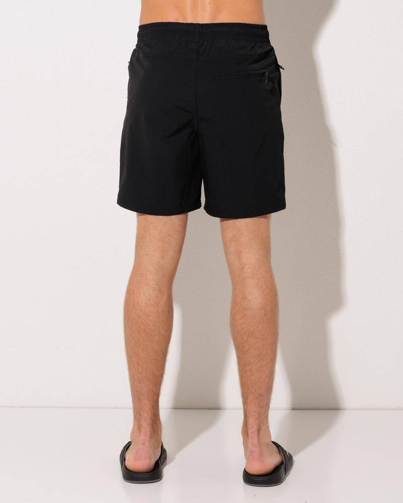 Salty Life Elemental Elastic Waist Shorts for Mens