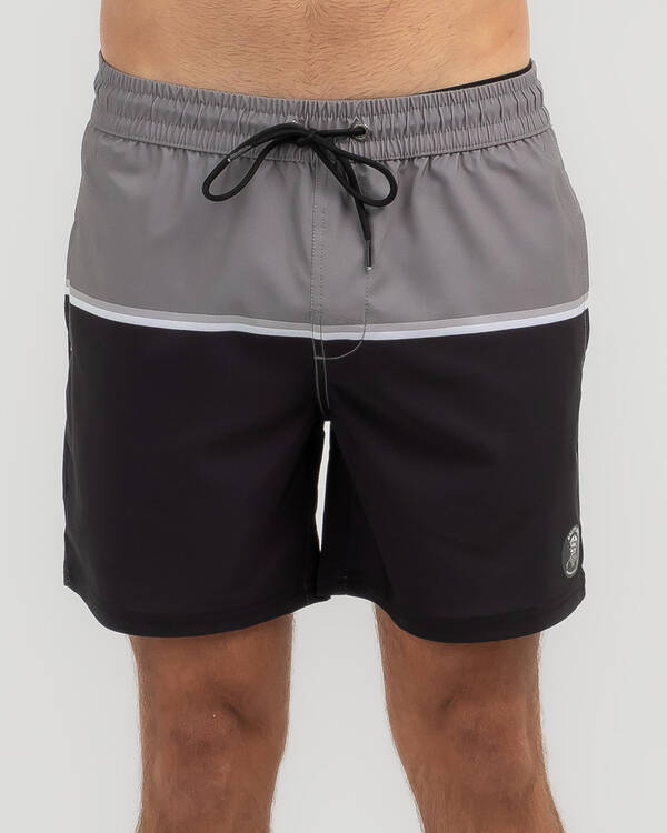 Salty Life Splinter Elastic Waist Shorts for Mens