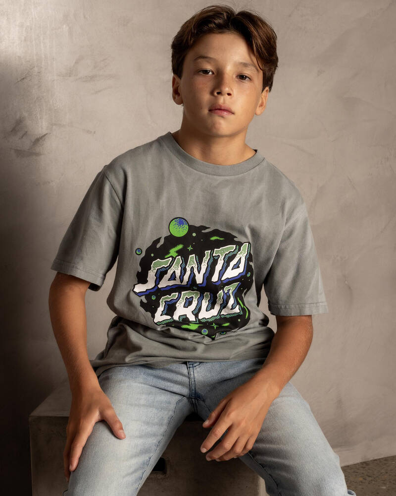 Santa Cruz Boys' Wooten Ominous Dot T-Shirt for Mens