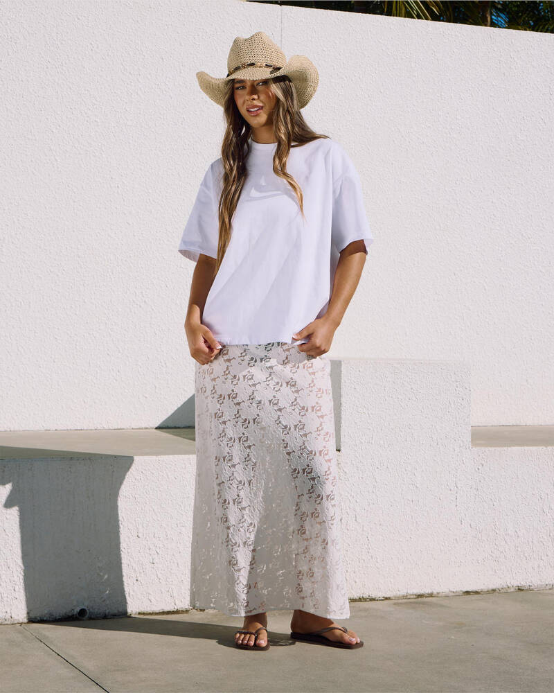 Ava And Ever Oversized Plain Tee for Womens