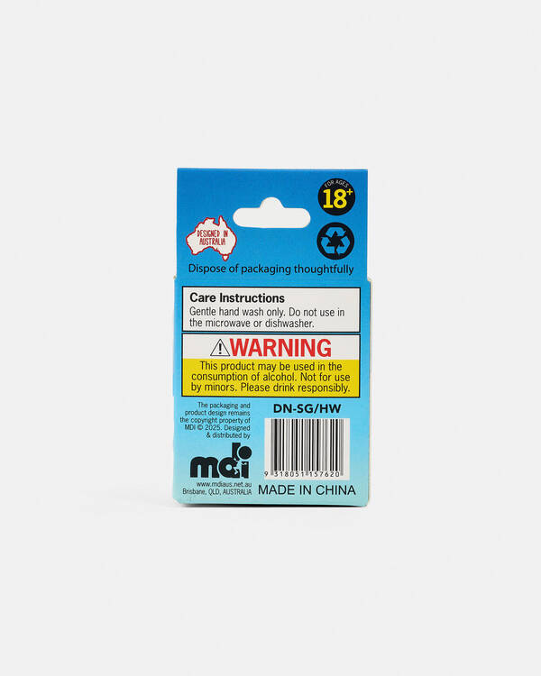 MDI Shot Glass Holy Water for Mens