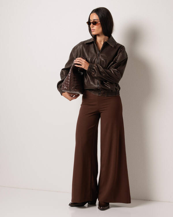 Ava And Ever Cyrus Faux Leather Jacket for Womens