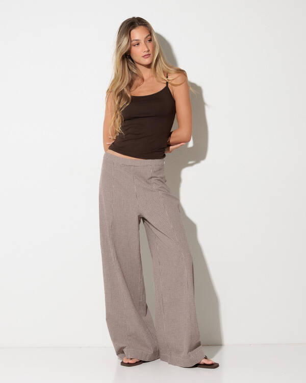 Rhythm London Check Pants for Womens