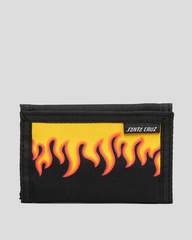 Santa Cruz Blaze Dot Velcro Wallet for Mens