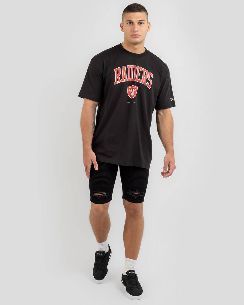 New Era Oversize Las Vegas Raiders T-Shirt for Mens