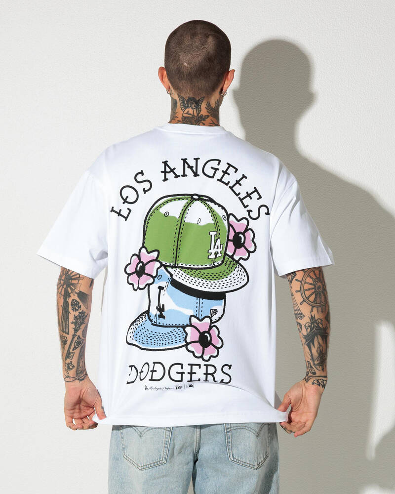New Era LA Dodgers Old School T-Shirt for Mens