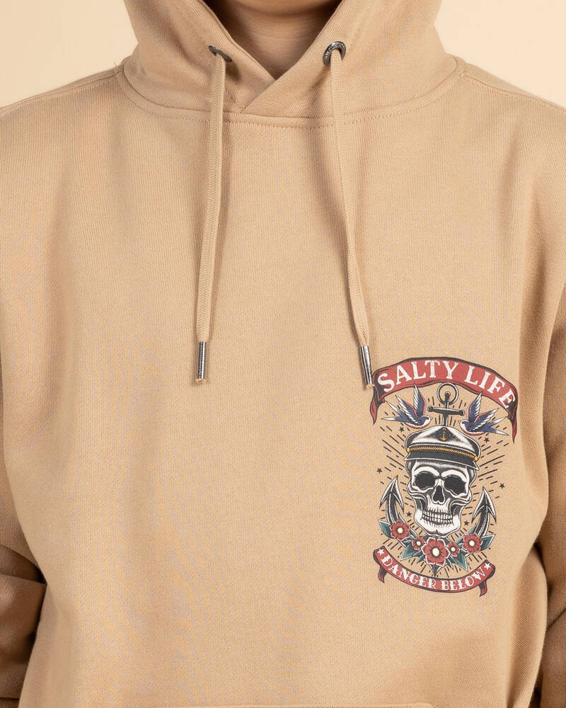 Salty Life Boys' Carrion Crown Hoodie for Mens