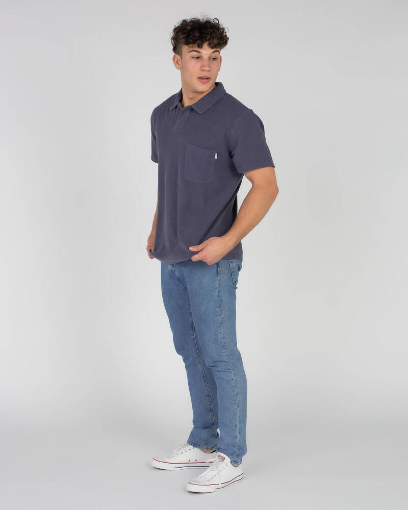 Rhythm Vintage Terry Polo Shirt for Mens