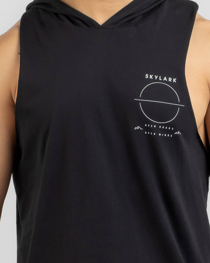 Skylark Tolerate Hooded Muscle Tank for Mens
