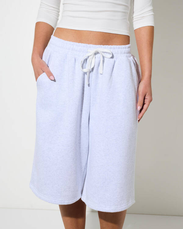 Malibu Life Lori Longline Track Shorts for Womens