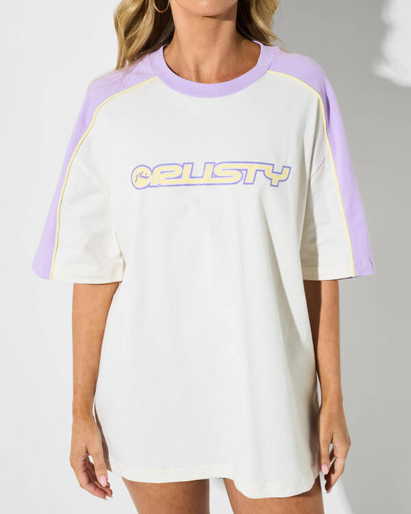 Rusty Timmy Target 220 Oversized T-Shirt for Womens