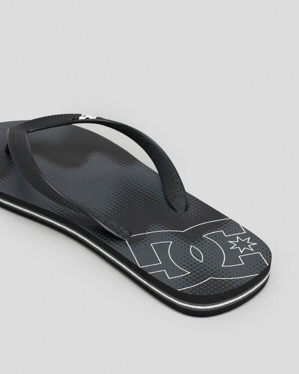 DC Shoes Spray Thongs for Mens