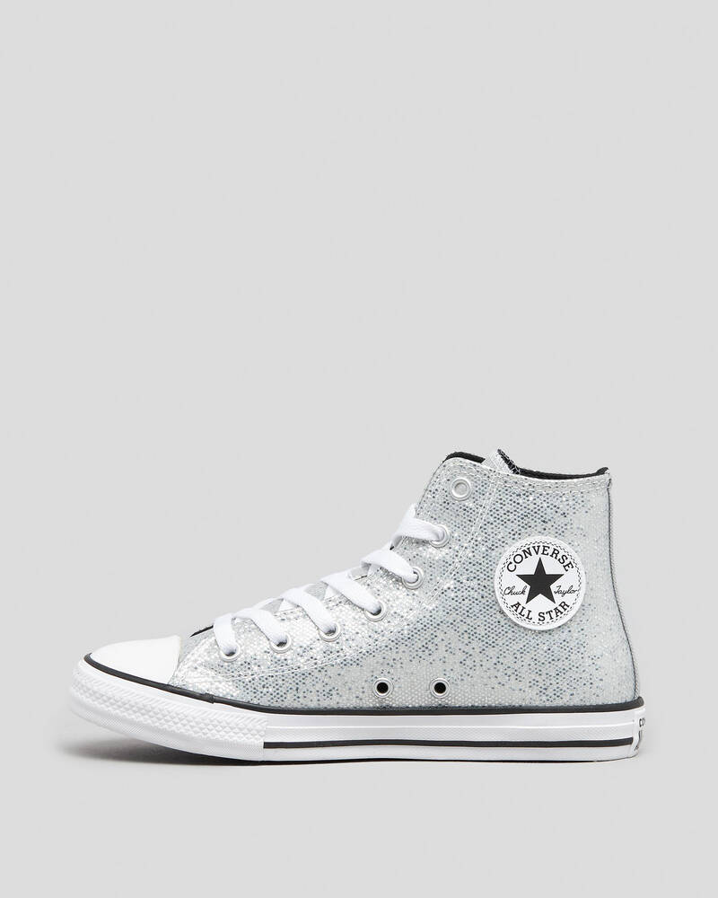Converse Girls' Chuck Taylor All Star Glitter Shoes for Womens