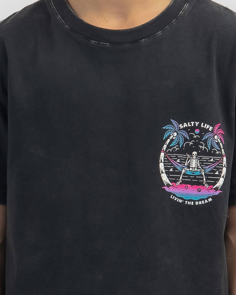 Salty Life Boys' Castaway T-Shirt for Mens