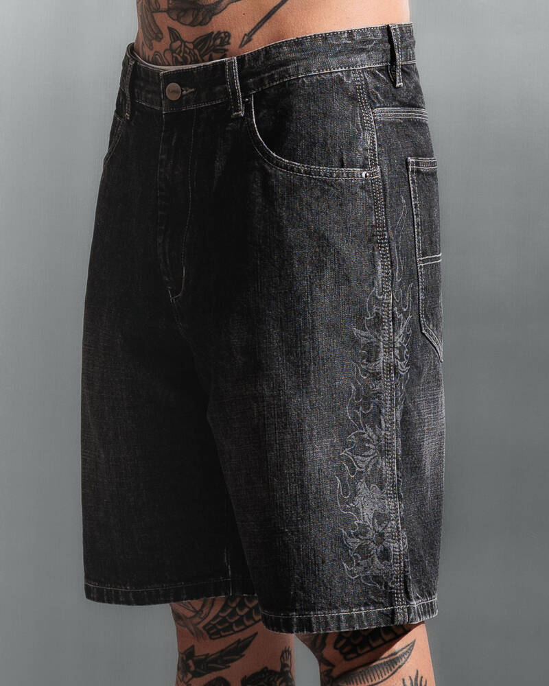 Worship Supplies Tropic Heat Big Dawg Jean Shorts for Mens