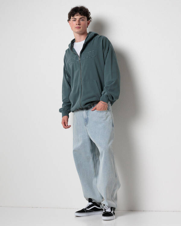 Rip Curl Liquid Trips Zip Thru Hoodie for Mens