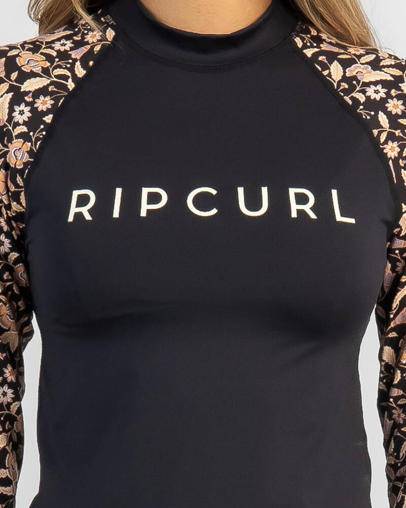 Rip Curl Dreamers Long Sleeve Rash Vest for Womens