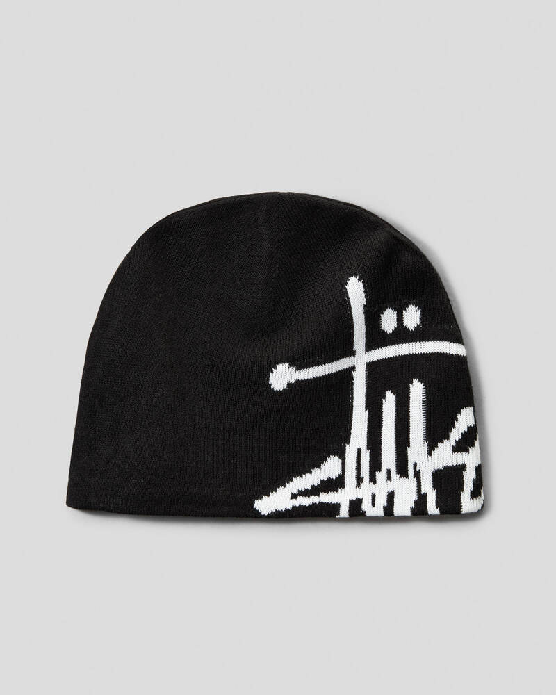 Stussy Graffiti Skull Beanie for Mens