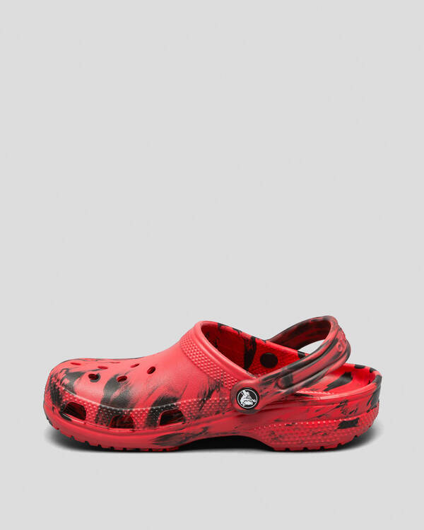 Crocs Kids' Classic Marbled Clog Sandals for Unisex