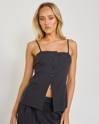 Ava And Ever Leo Dicaprio Vest Top for Womens image number null