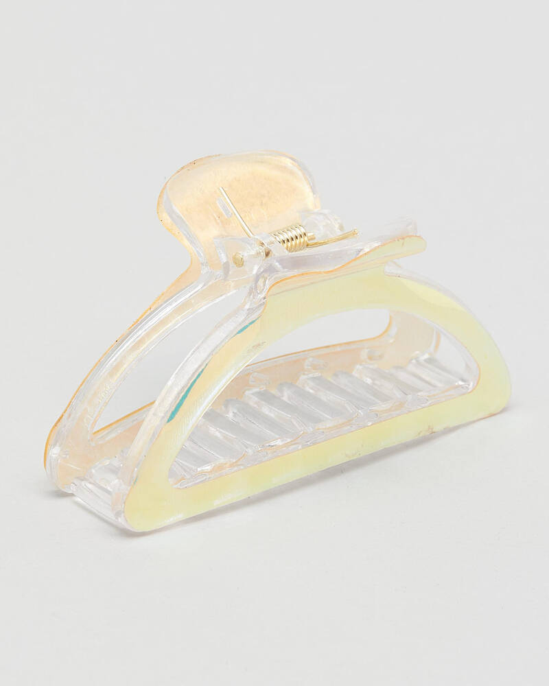 Karyn In LA Metallic Hair Claw Clip for Womens