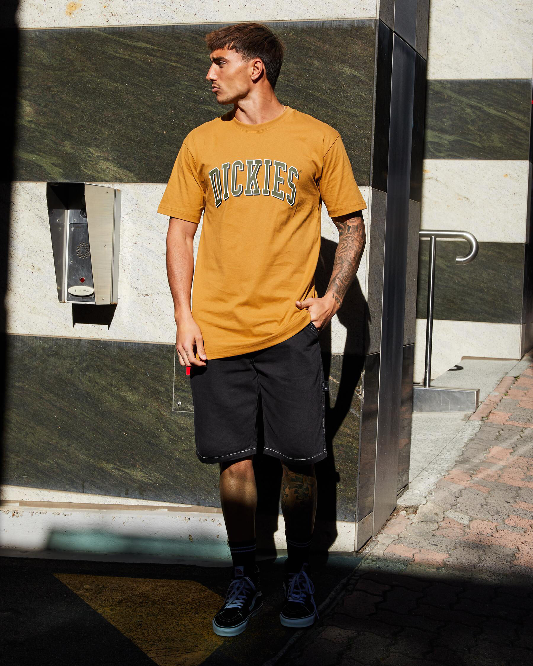 pink dickies t shirt