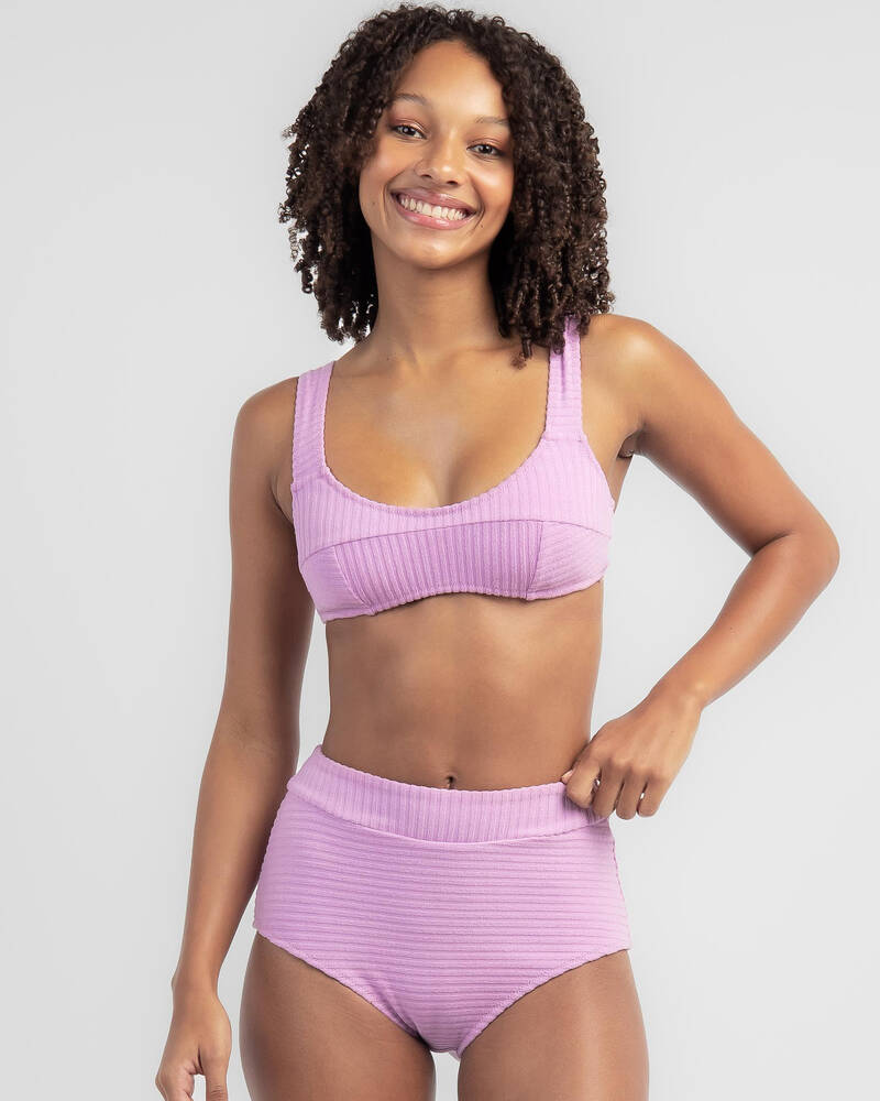 Rip Curl Sonic Bloom Terry Shortie Bikini Bottoms for Womens