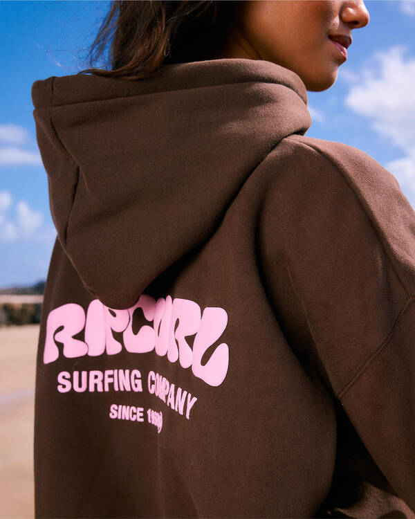 Rip Curl Surf Puff Heritage Hoodie for Womens
