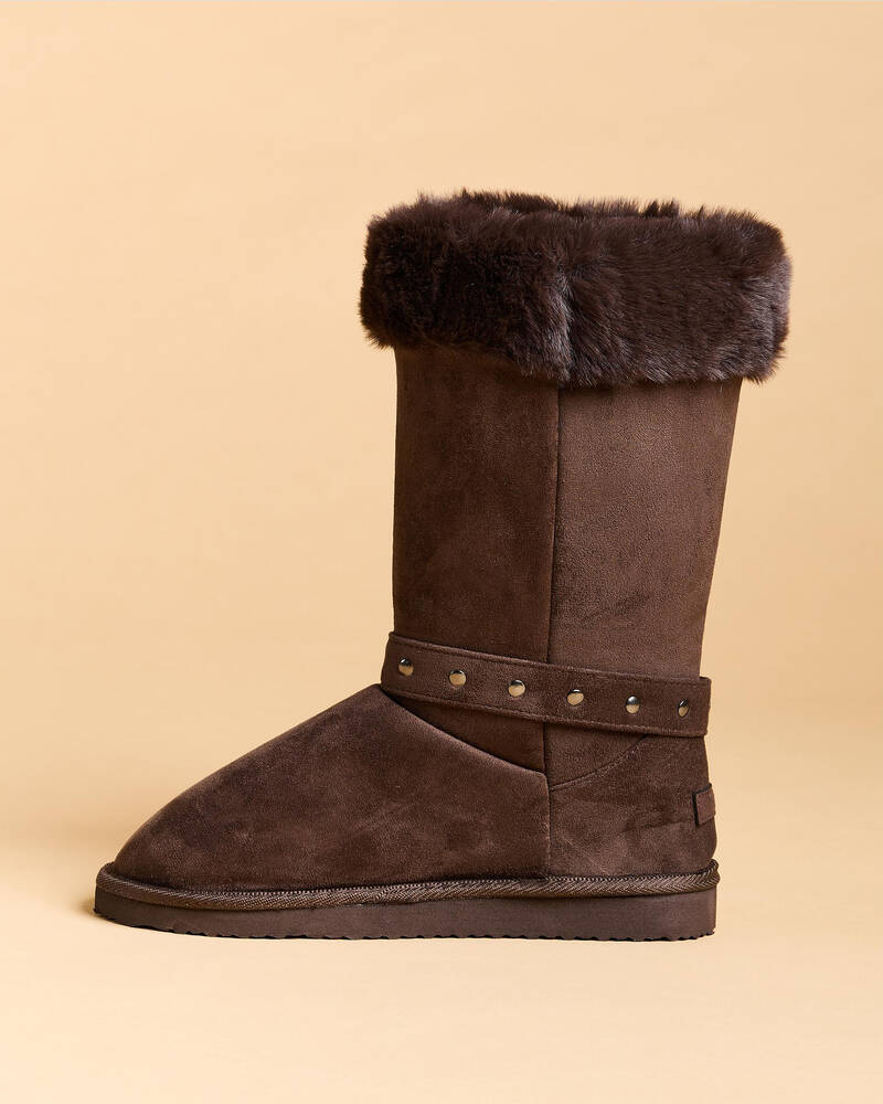 Mooloola Giselle Slipper Boots for Womens