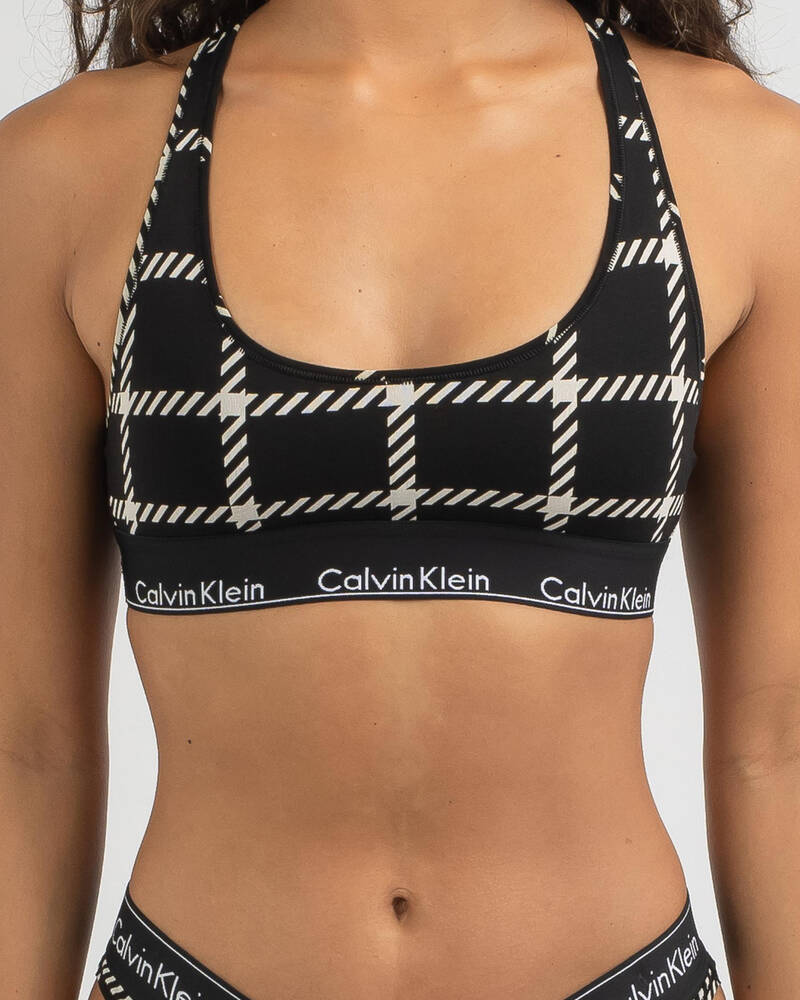 Calvin Klein Modern Cotton Unlined Bralette for Womens