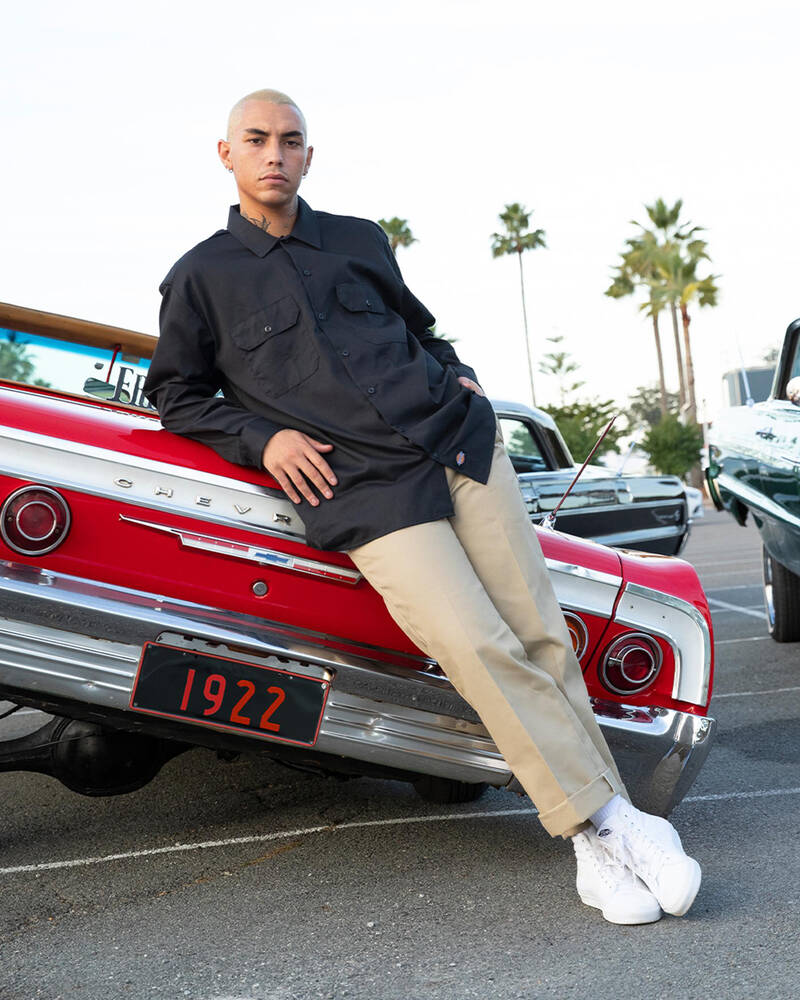 Dickies 574 Regular Fit Long Sleeve Shirt for Mens