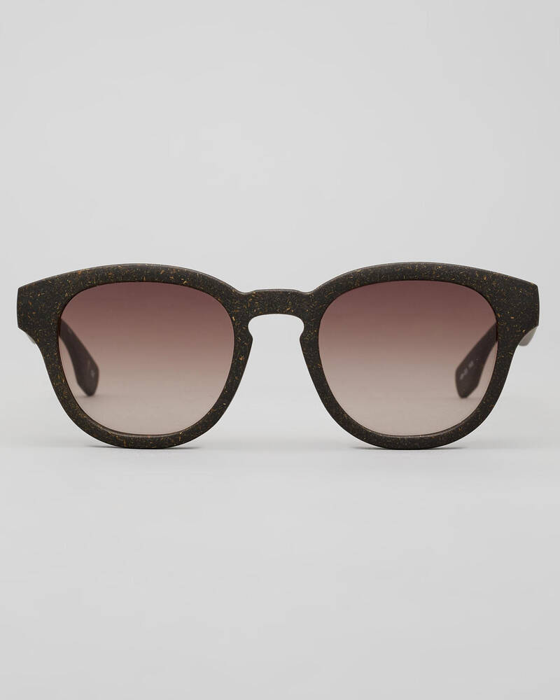 Shop Le Specs Grass Band Sunglasses In Black Grass/khaki Mono Fast Shipping & Easy Returns