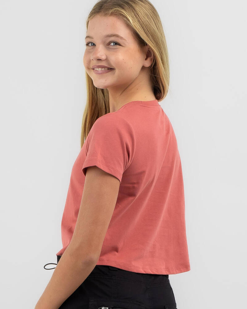 Nike Girls' Futura Cropped T-Shirt for Womens