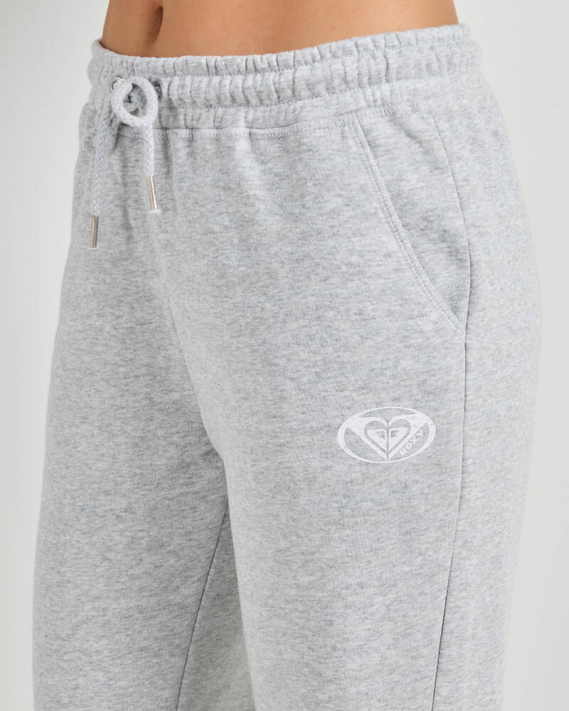 Roxy Surf Stoked Pant Brushed Elasticated Joggers in Blue | UK