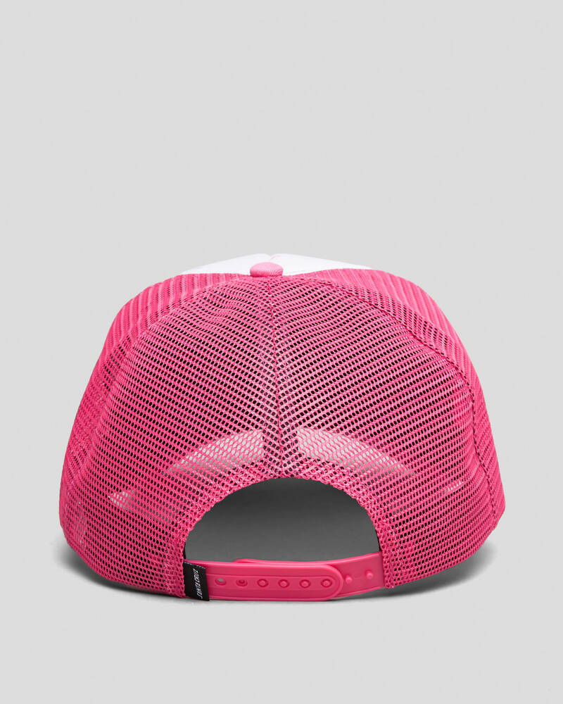 Santa Cruz Girls' Bubble Stack Trucker Cap for Womens