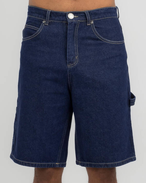 Santa Cruz Oval Stripe Carpenter Shorts for Mens