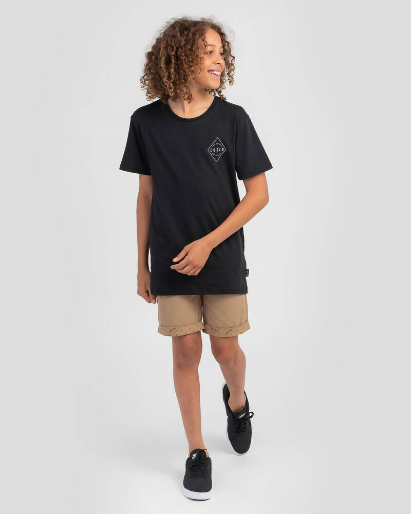 Lucid Boys' Dimension T-Shirt for Mens