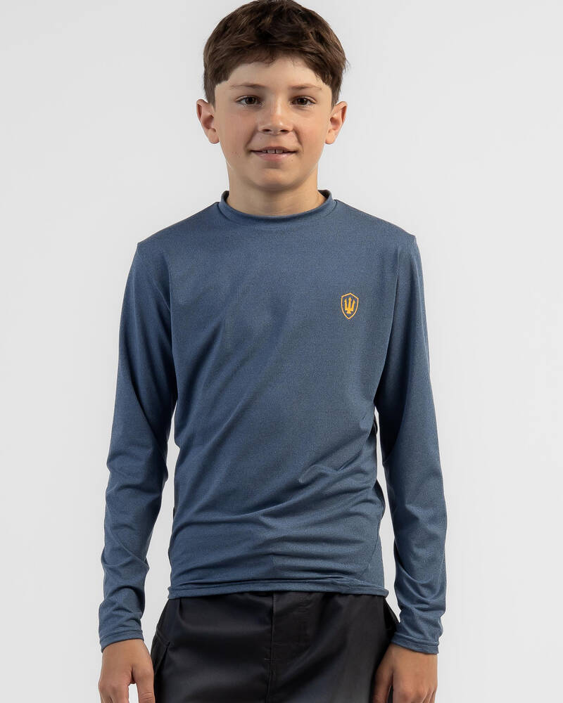 Far King Boys' Surf Shirt Long Sleeve Rash Vest for Mens