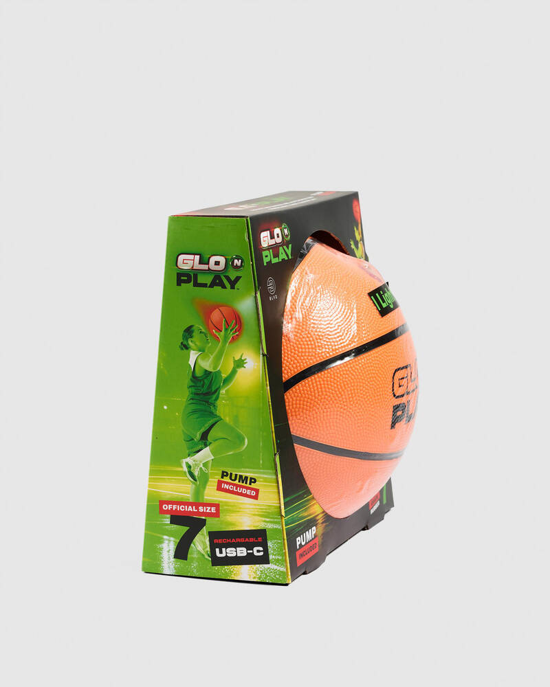 Get It Now Glo N Play LED USB-C Recharge Basketball for Unisex