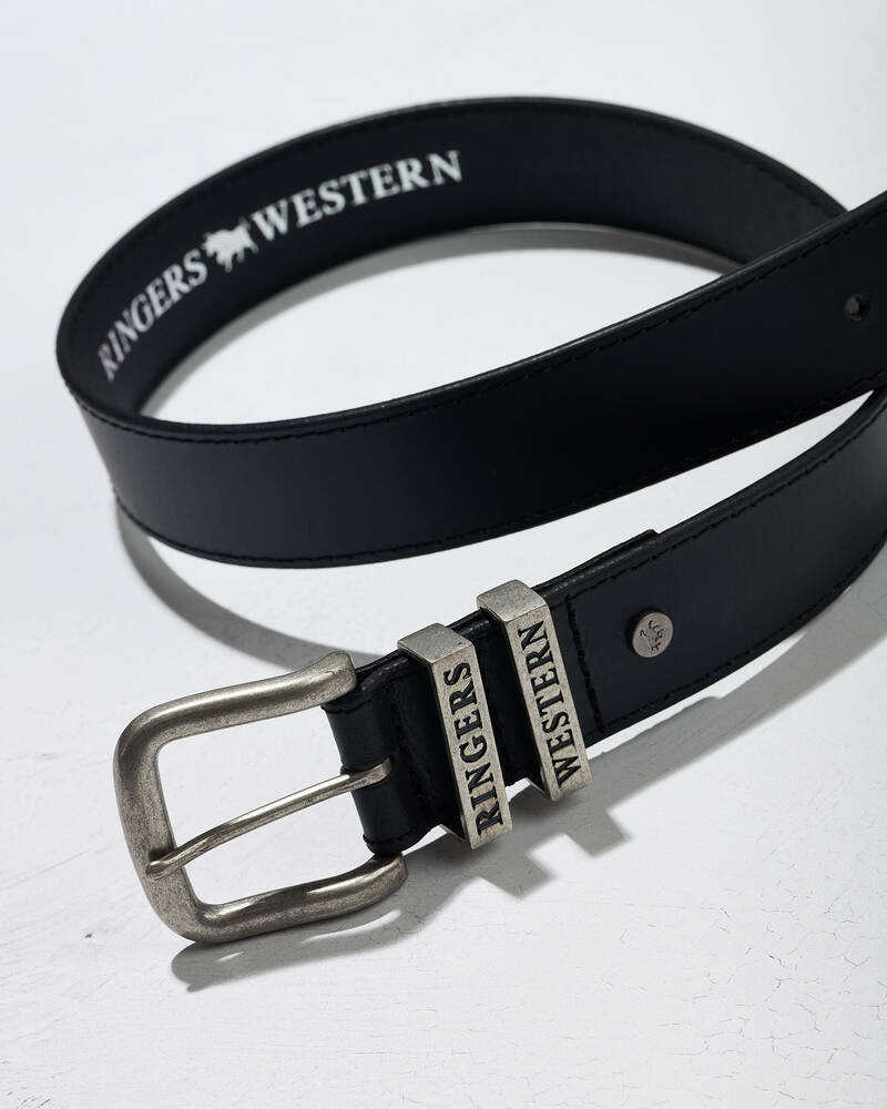 Ringers Western James Leather Belt for Mens