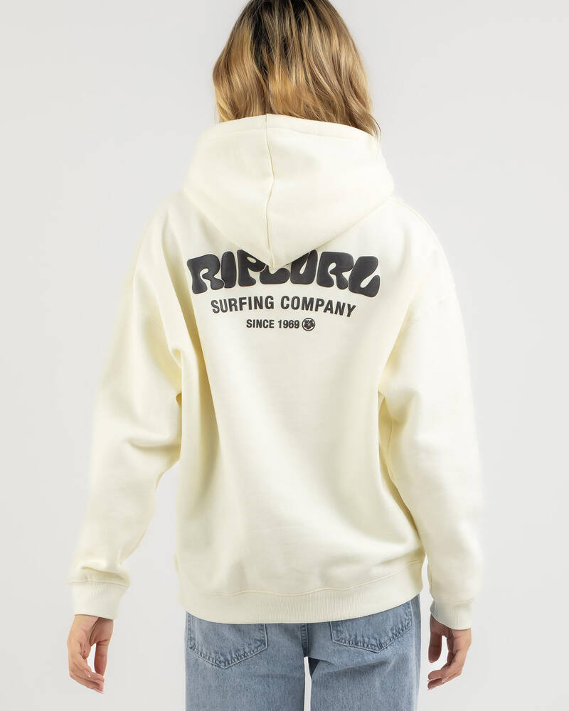 Rip Curl Surf Puff Heritage Hoodie for Womens